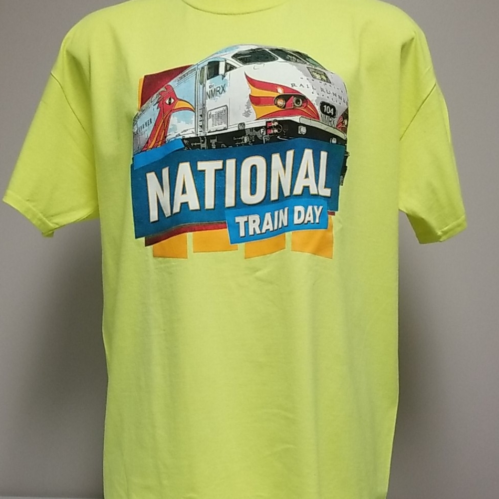 National Railroad museum T-shirt, staff shirt